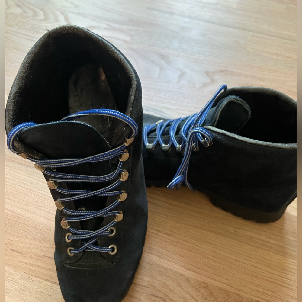 VINTAGE The Alps Fabriano Roccia Palson Made In Italy Boots - Suede Lace Up